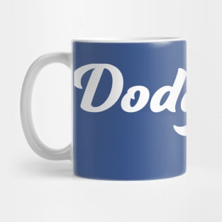 Dodgers Ball and Dog Mug